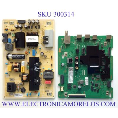 KIT DE TARJETAS PARA TV SAMSUNG 4K SMART TV / MAIN BN94-15765G / BN41-02756C / BN97-16917W / FUENTE BN44-01054A / BN4401054A / L55S6_TDY / PANEL'S CY-BT050HGPR1V / CY-BT050HGPV1H / MODELO UN50TU8000 / UN50TU8000FXZA LB10 / UN50TU8000FXZA YB06